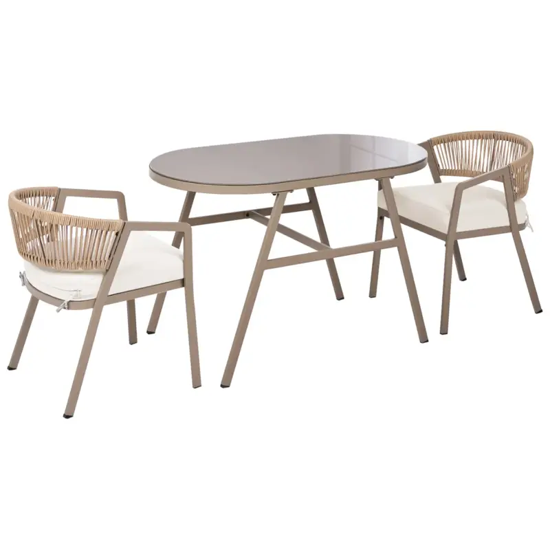 Beliani Bistroset Muros Beige Gratis Verzending