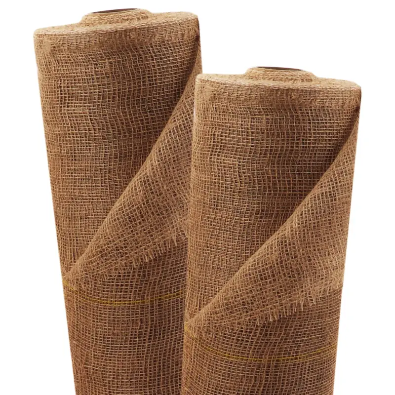 Aquagart Jute Stof 95m X 1m 105g/m² Jute Mat Tuin Jute Stof Jute Lint Burlap Nieuwe Collectie