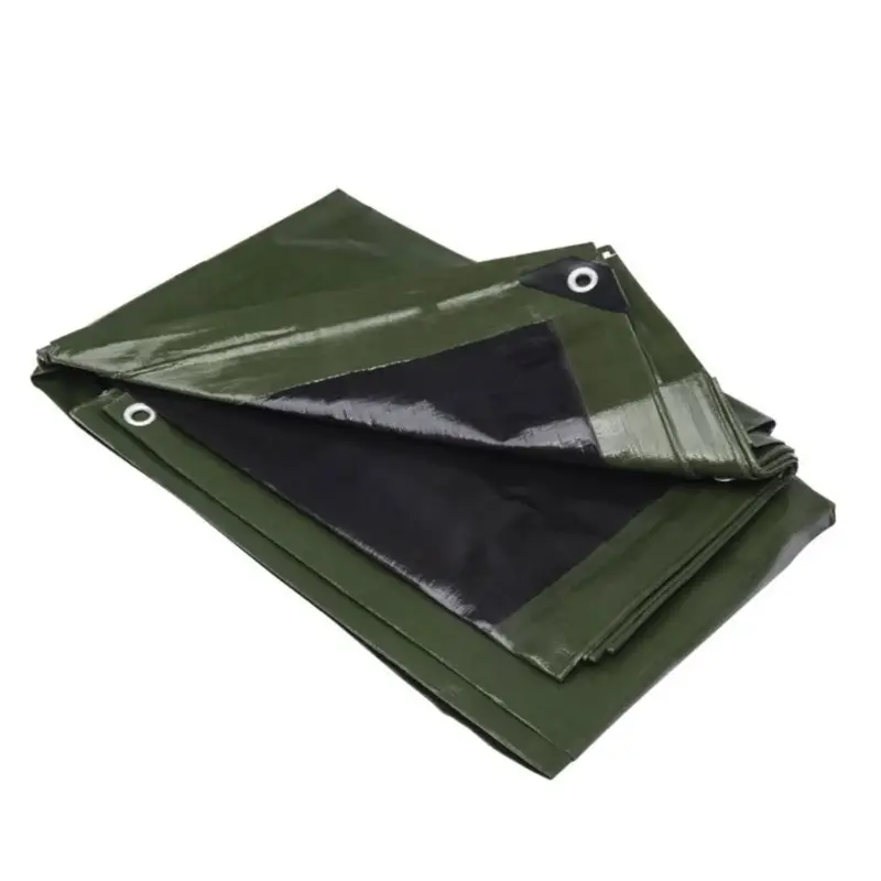Werka Pro - Multifunctioneel Zeildoek Zwart En Groen 240 G/m2 1,5 X 6 M Flitsaanbieding