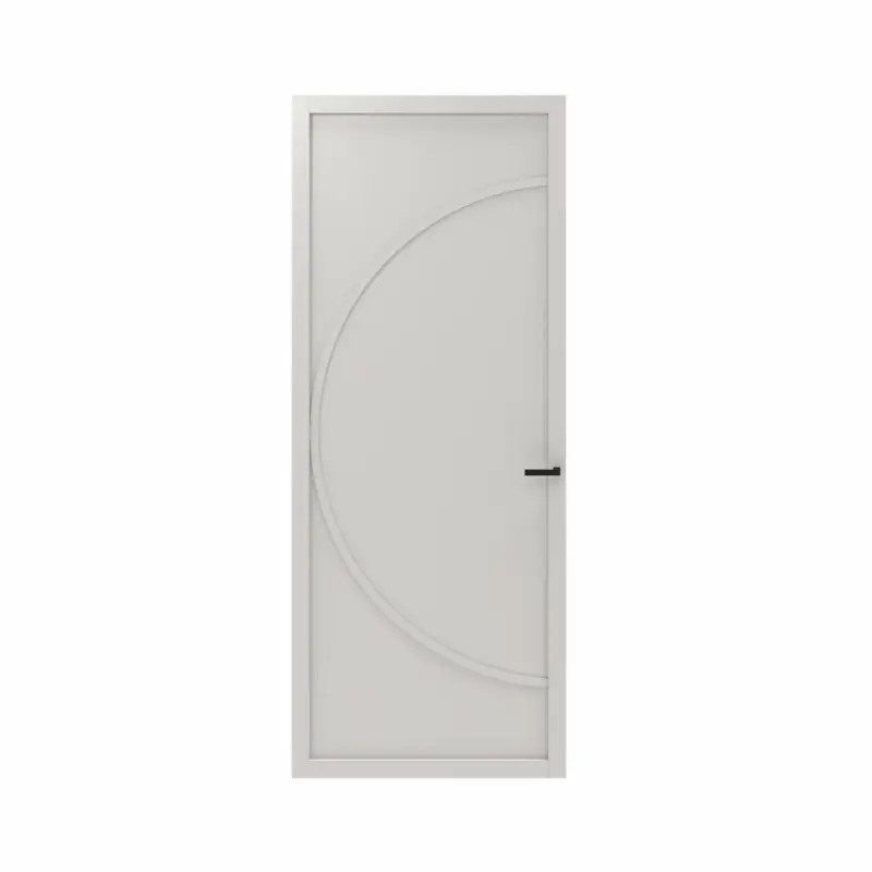 Aanbieding CanDo Binnendeur Elegant Flow 2A03 - Wit - Gegrond - Opdek - Rechts - 93x231,5cm