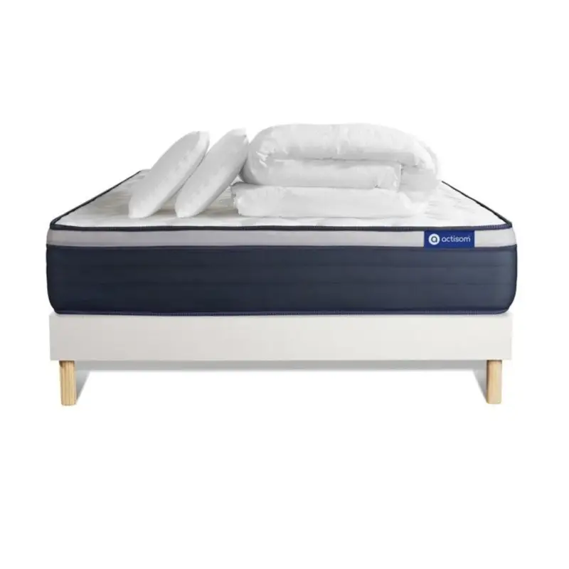 Actisom - Matras + Boxspring Actimemo Max - Traagschuim 26 Cm - 200 X 200 Cm Dagaanbieding