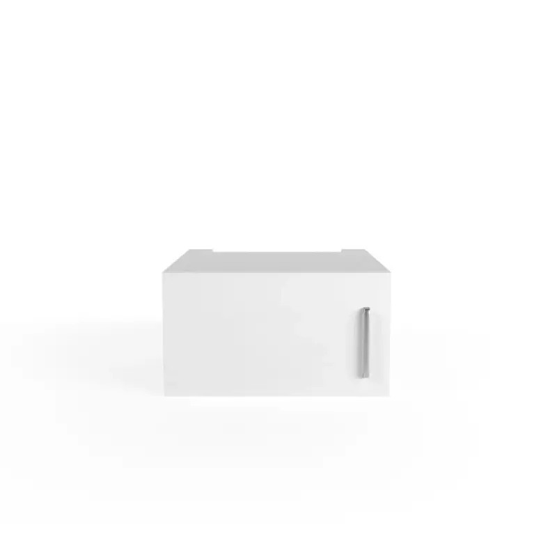 Wasophoogte Opbergkast - Bovenkast Voor Wasmachine Kast - Module G - 700(d)*665(b)*370(h) Mm - Wit Beperkte Voorraad