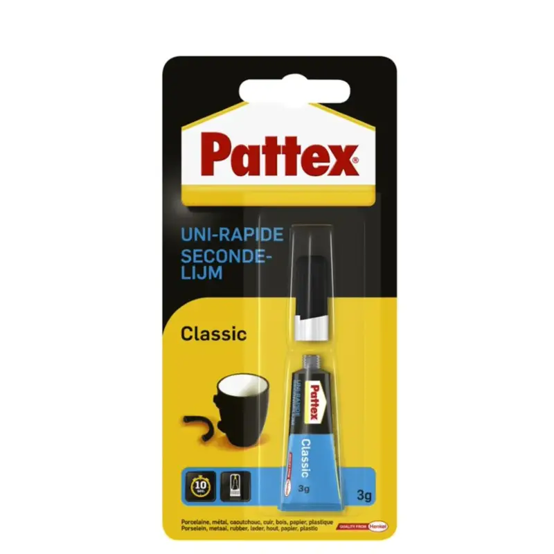 Voordeelprijs Pattex secondelijm classic 3g