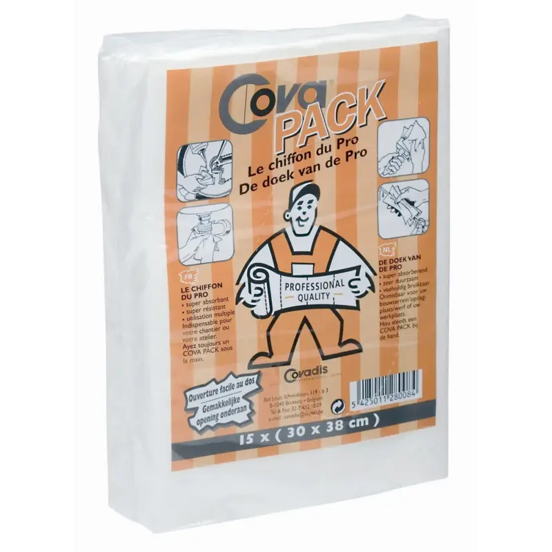 Covadis doek CovaPack 30x38cm 15st Superprijs