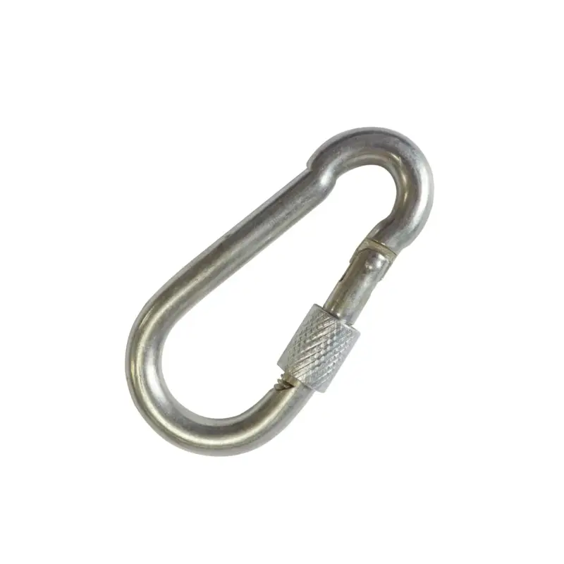 Voordeelprijs Sencys karabijnhaak - Gegalvaniseerd - met schroefsluiting - diam. 8mm - 80mm