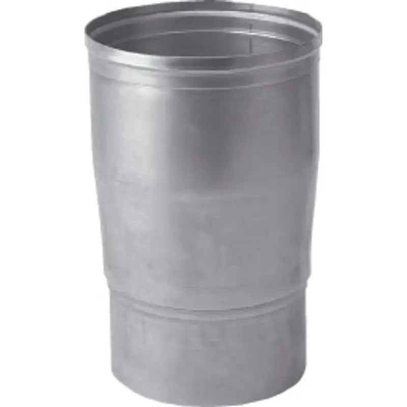 Weekendaanbieding Burgerhout Rookgas Verloopstuk Dunwandig Alu 100/130mm