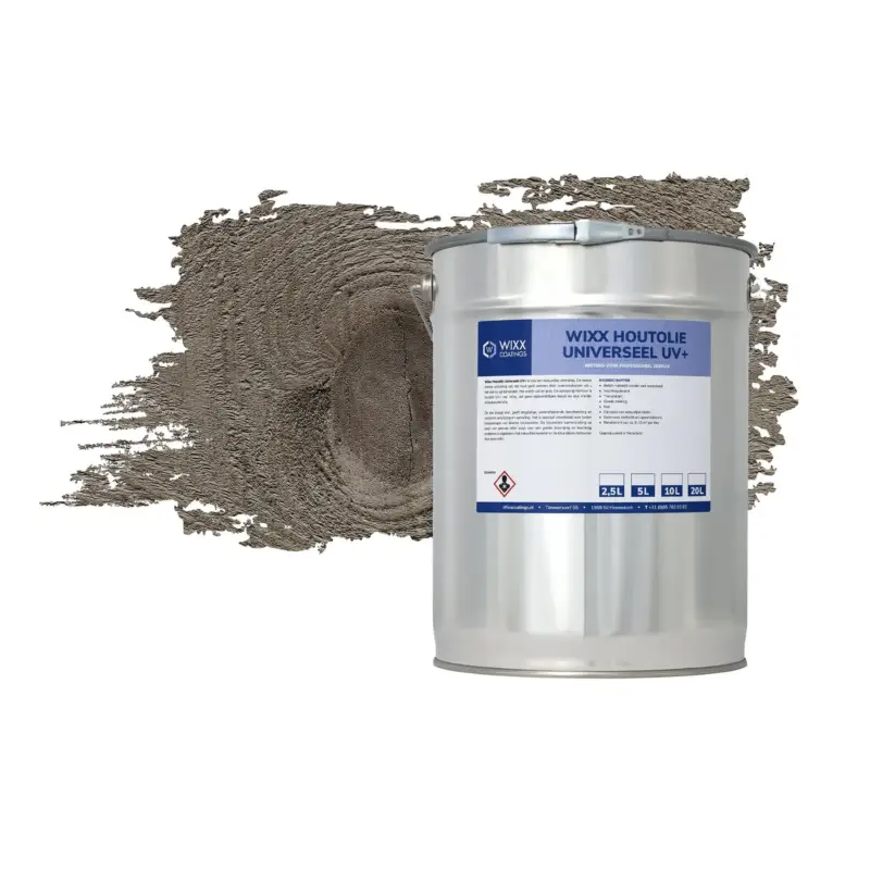 Wixx Universele Houtolie Uv+ - Grijs - 1l Origineel