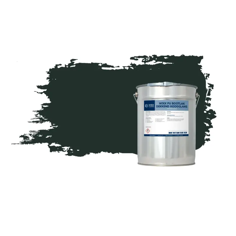 Wixx Pu Bootlak Dekkend Hoogglans - Grachtengroen - 1l Nu Kopen