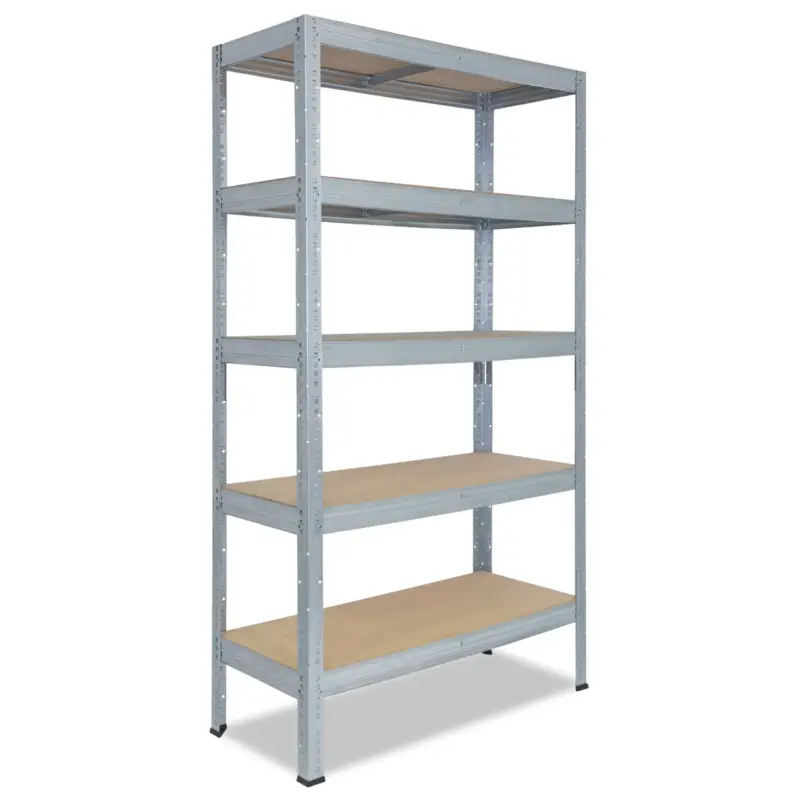 Aanbieding Shelfplaza Metalen Stellingkast Pro 155x110x40 Cm In Verzinkt Met 5 Planken