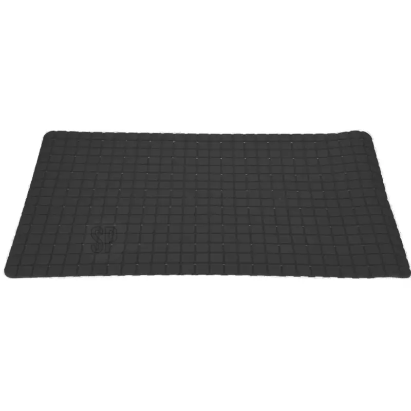 Actieprijs Excellent Houseware Badmat - Anti-slip - Zwart - 69x39 Cm