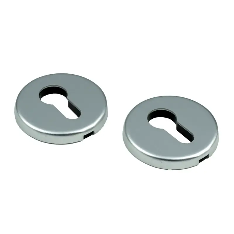 Ami Cilinderrozet Klikrozet - Aluminium - Modern - 60mm - Zilver Merkproduct