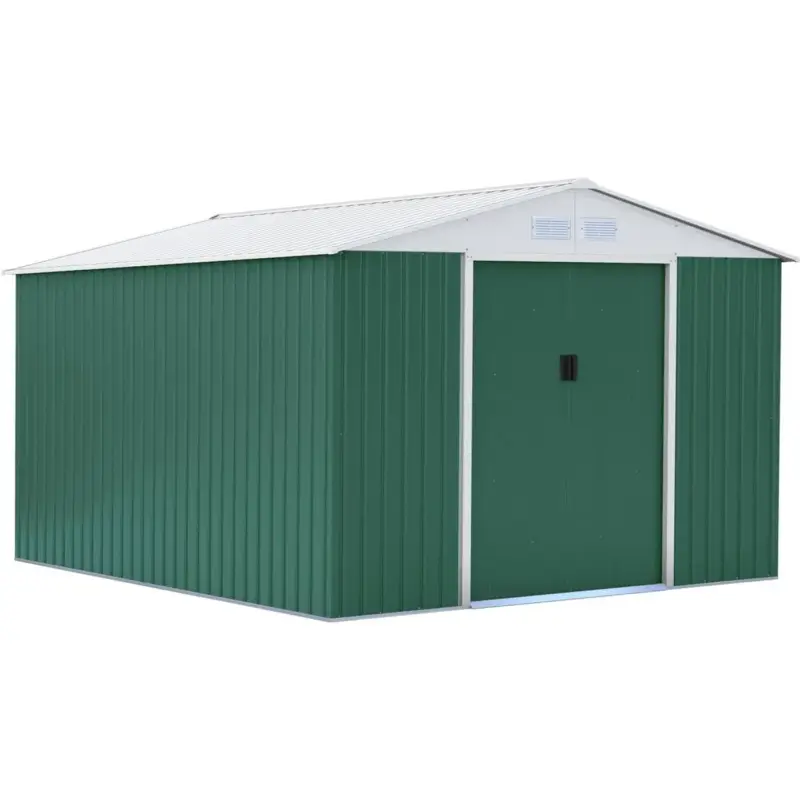 Tuinhuisje Metaal "rosas" - 10,85 M² - Groen Gecertificeerd