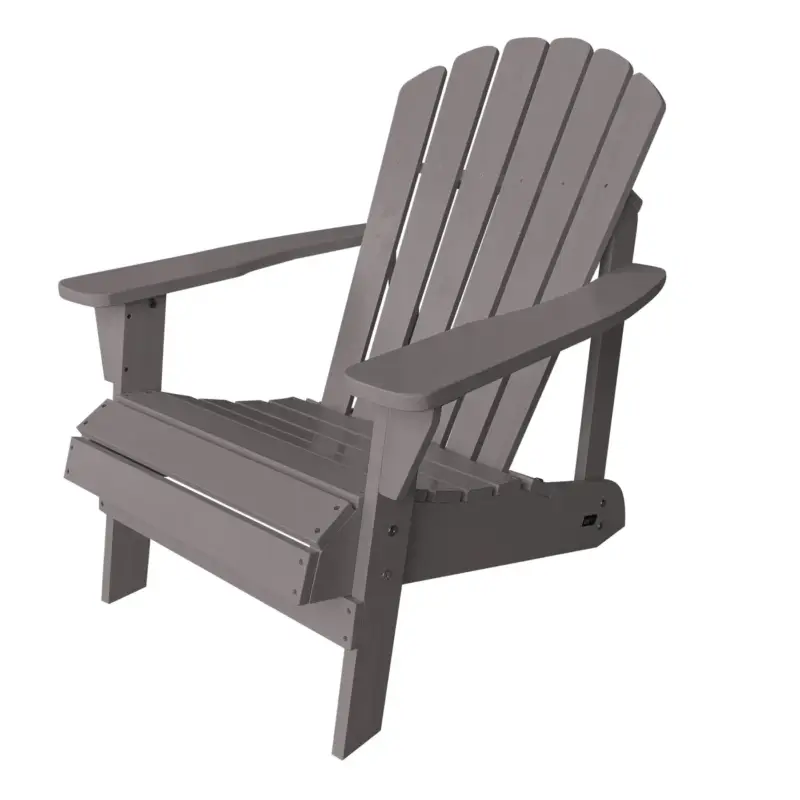 Axi Carmen Adirondack Tuinstoel Van Hout - 90 X 78 X 93 Cm - Grijs Merkproduct