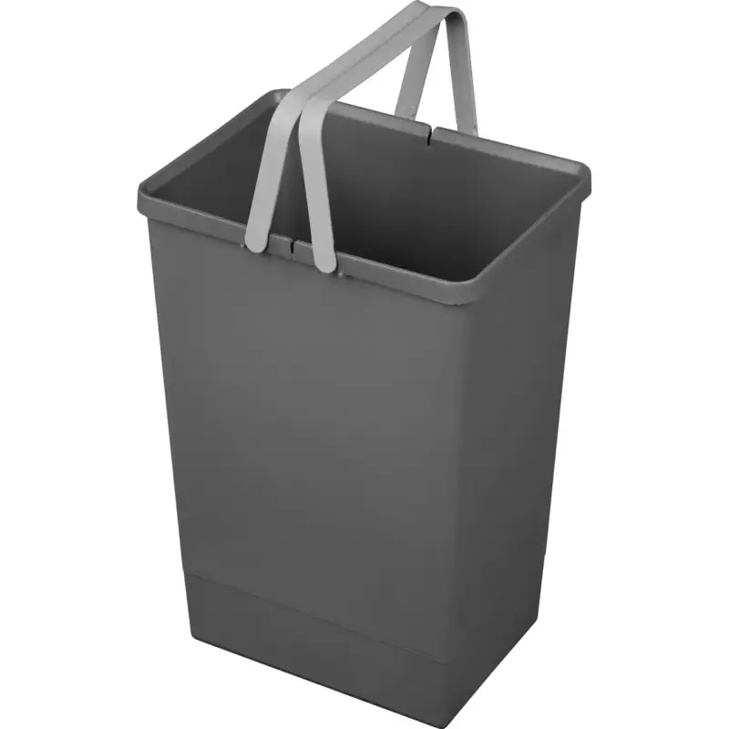 Gratis Retour Eleganca Inbouw Prullenbak 24L - Afvalbak - Deurbreedte 45 Cm, Inbouwdiepte 28 Cm & Hoogte 56 Cm