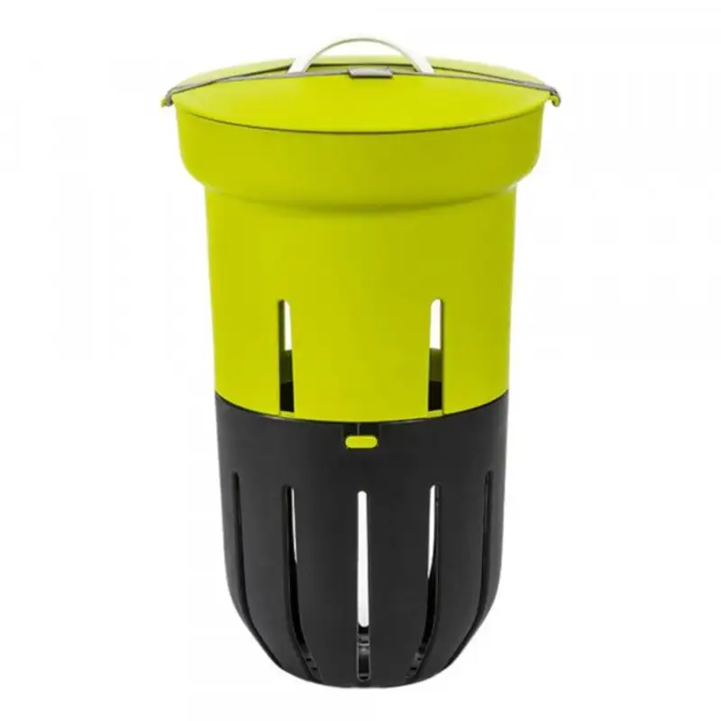 Wereldwijde Verzending Ferme Du Moutta - Wormcomposter 12l - Gerecycled Plastic - Groen En Terracotta - 15 Jaar Garantie