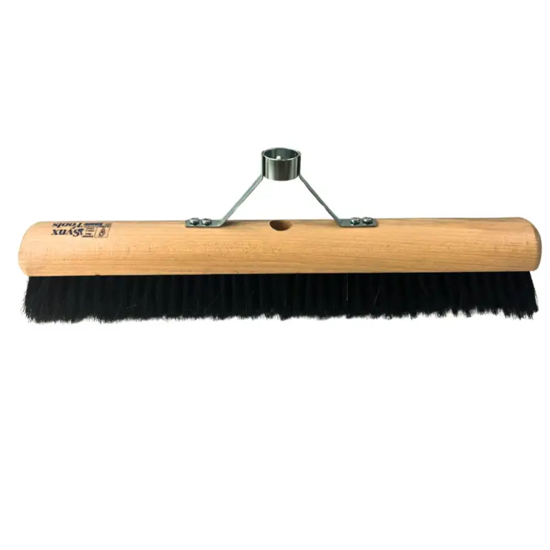 Synx Tools Bezem Los 50cm Zaalveger met steelhouder - Zachte bezem - Zonder Steel Beperkt Aanbod