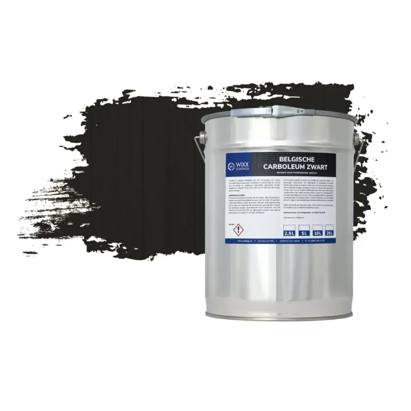Wixx Zwartoleum Uv+ - Zwart - 10l Laatste Kans