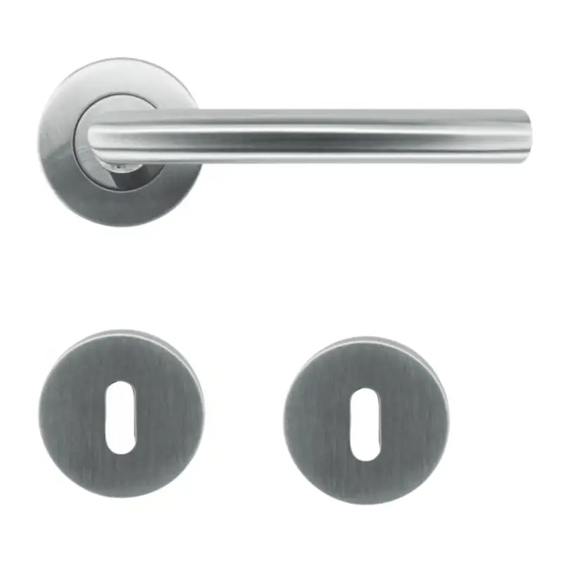 Actieprijs Hdd Pro Deurklink U-vorm | 19mm | Rvs Geborsteld | Inclusief 2 Stuks Klavierrozetten | 6.027.000