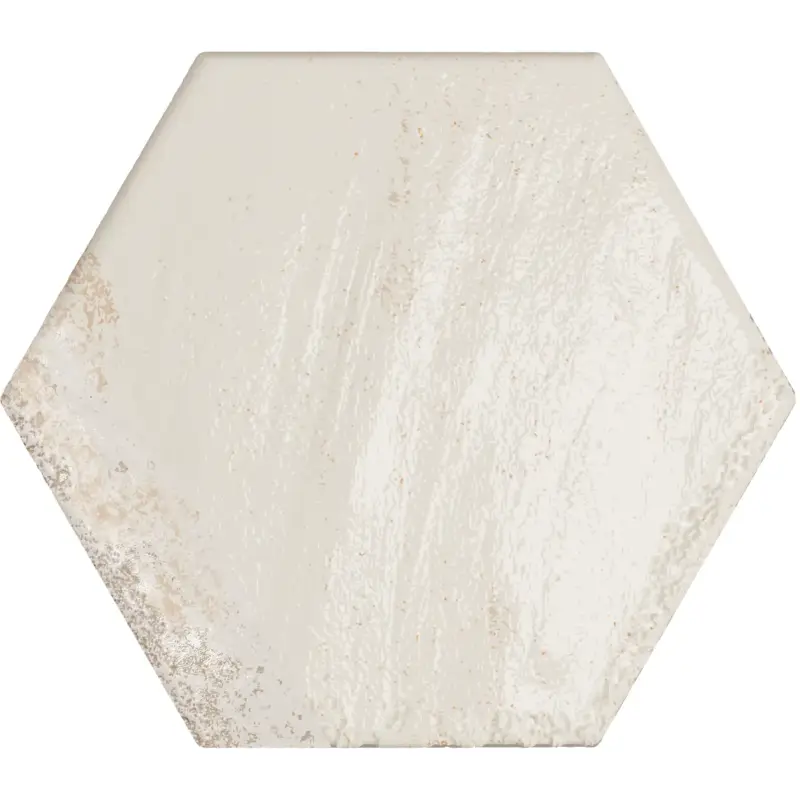 Wandtegel Carmen Hexa - Beige - Keramiek - 13x15 cm - 0,31 m² Garantie Inbegrepen