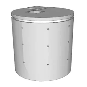 Infiltratieput 3 m³ ø 170 cm H = 165 cm (A 15kN) Modern