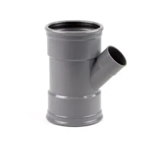 T-stuk 110 x 50 mm 45° 2xMV/1xLV Flitsaanbieding