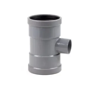 T-stuk 125 x 75 mm 90° 2xMV/1xLV Hoge Kwaliteit