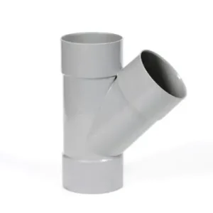 T-stuk 200 x 200 mm 45° 3xLV Superprijs