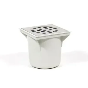 Vloerput RVS rooster nr. 4015 onderuitloop Lage Kosten
