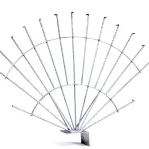 Handgemaakt Slootwaaier met gebogen punt