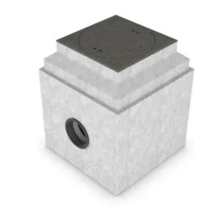 Uitverkoop Controleput beton met uitloop 125 mm