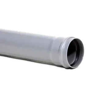 Gecertificeerd PVC buis 200 SN 4 – 5 meter + manchettromp