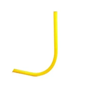 PVC invoerbocht 63 – 4250 mm R=500 (geel) Favoriet
