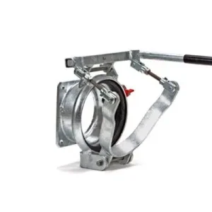 8″ KKM (P) snelsluiting + flens + ontluchting (kort model) Dagaanbieding