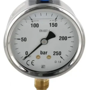 Veilige Betaling Manometer0 – 1000 bar o.a 1/4”8221;M