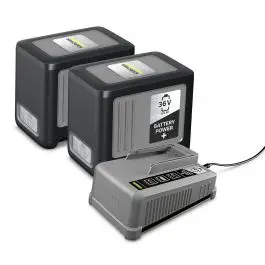 Aanbieding Kärcher starter kit Battery Power+ accu 36 V 6,0 Ah