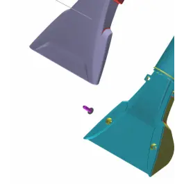 Schroef 4x12 bekledingszuigmond puzzi (1 stuk) Tijdelijk Beschikbaar