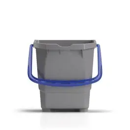 In De Mode Kärcher emmer, grijs, met blauw handvat (15 liter)