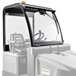 Kärcher cabine, met voorruit, voor KM 150/500 | Fabrieksoptie Exclusief